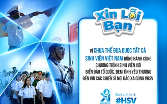Sinh viên bất ngờ nhận được lời cảm ơn, xin lỗi từ Hội Sinh viên Việt Nam