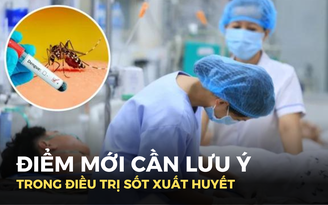 Điểm mới cần lưu ý khi điều trị sốt xuất huyết