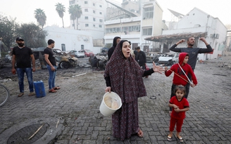 Dồn dập phản ứng sau vụ nổ bệnh viện ở Gaza