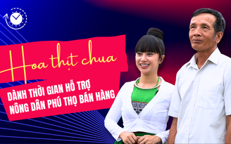 Hoa thịt chua: Dành 20% quĩ thời gian hàng tháng để truyền thông quảng bá hỗ trợ nông dân Phú Thọ bán hàng