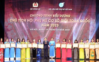 Biểu dương 293 chủ tịch hội phụ nữ cơ sở giỏi toàn quốc