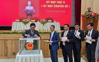 Lâm Đồng: Bí thư Tỉnh ủy nhiều phiếu tín nhiệm cao nhất