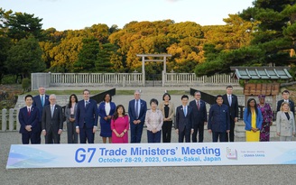 G7 ra tuyên bố chung lên án hành vi cưỡng ép kinh tế