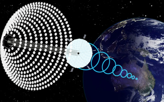 Đột phá truyền điện mặt trời từ không gian về trái đất