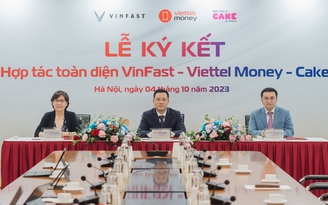 Ngân hàng số Cake hỗ trợ trả góp mua xe máy điện VinFast qua Viettel Money