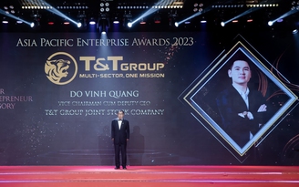 Phó chủ tịch T&T Group Đỗ Vinh Quang nhận giải Doanh nhân xuất sắc châu Á 2023