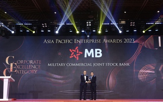 MB 'thắng lớn' các giải thưởng trong nước và quốc tế