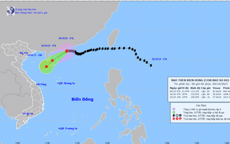 Bão số 4 bất ngờ suy yếu nhanh, không thể đi vào vịnh Bắc bộ