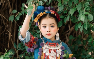 Người mẫu nhỏ tuổi nhất tại Tuần lễ thời trang quốc tế Việt Nam 2023