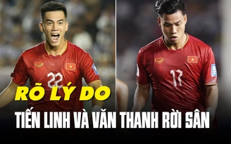 HLV Troussier giải thích lý do rút Tiến Linh và Văn Thanh sau hiệp 1 trận gặp Philippines