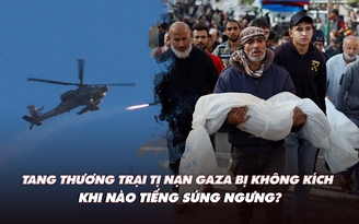 Điểm xung đột: Tang thương trại tị nạn sau không kích Israel; khi nào tiếng súng ngưng?