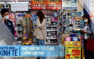 Nhật Bản đỡ gánh lạm phát cho dân bằng gói ngân sách 113 tỉ USD