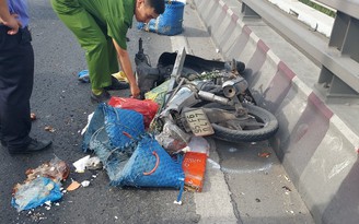 Tai nạn trên cầu Mỹ Thuận, 1 người tử vong tại chỗ