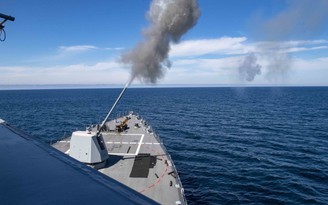 Tàu chiến Mỹ bắn hạ nhiều UAV phóng từ Yemen trên biển Đỏ