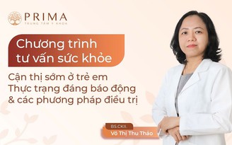 Thực trạng đáng báo động về tỷ lệ mắc cận thị sớm ở trẻ em