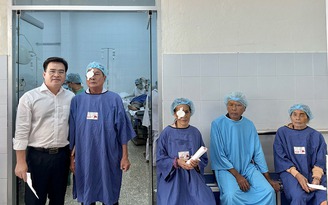Công ty Masan giúp 500 bệnh nhân nghèo ở Kiên Giang được sáng mắt