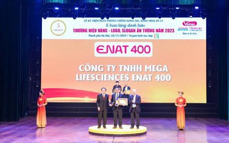 Cùng ‘Top 10 thương hiệu vàng 2023’ - ENAT 400, rũ bỏ e ngại hàng nhái