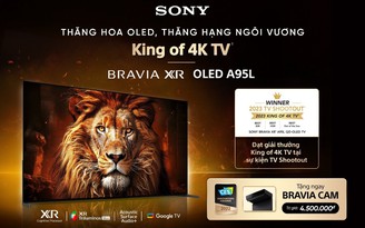 Sony BRAVIA XR OLED A95L chính thức có mặt tại Việt Nam