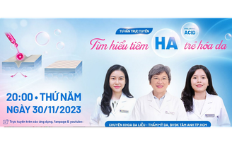 Chuyên gia tư vấn sức khỏe: 'Tìm hiểu tiêm HA trẻ hóa da'