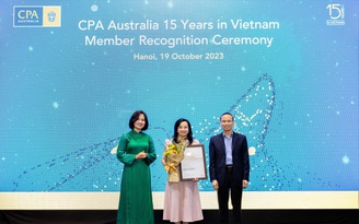 SHB là ‘Đối tác đạt chuẩn về đào tạo và phát triển chuyên môn’ của CPA Australia