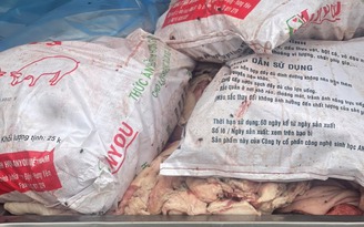 Hưng Yên: Ngăn chặn hơn nửa tấn thịt lợn bốc mùi hôi thối tuồn ra thị trường