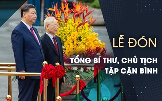 Tổng Bí thư Nguyễn Phú Trọng chủ trì lễ đón Tổng Bí thư, Chủ tịch Tập Cận Bình