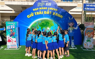 Chương trình ‘Nạp năng lượng - Giữ trái đất xanh’ đến với trẻ em vùng sâu