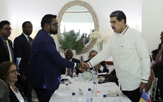 Venezuela và Guyana đồng ý không dùng vũ lực trong tranh chấp lãnh thổ