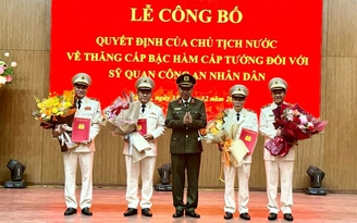 Phó giám đốc Công an TP.HCM Mai Hoàng được thăng bậc hàm thiếu tướng