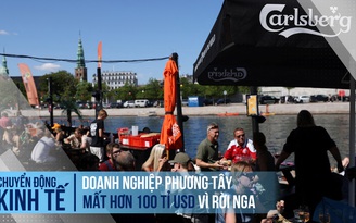 Các doanh nghiệp phương Tây mất hơn 100 tỉ USD vì rời Nga