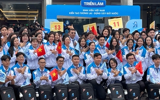 Ấn tượng với 'bức tường số' tại Đại hội Hội Sinh viên Việt Nam lần thứ XI
