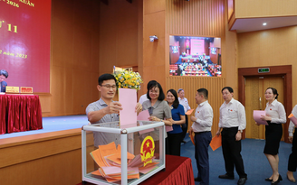 Kết quả lấy phiếu tín nhiệm 19 chức danh chủ chốt Q.Thanh Xuân