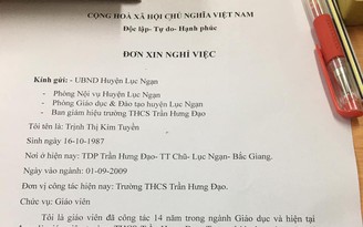 60% số giáo viên nghỉ việc dưới 35 tuổi