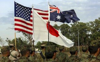 Nga coi cuộc tập trận chung Mỹ-Nhật-Úc là hành động 'khiêu khích'