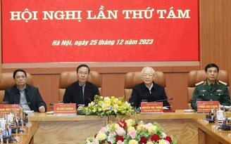 Tổng Bí thư Nguyễn Phú Trọng chủ trì Hội nghị Quân ủy T.Ư lần thứ 8