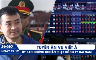 XEM NHANH 20H ngày 29.12: Phan Quốc Việt lãnh án đầu tiên | Công ty ông Dũng Lò Vôi bị phạt