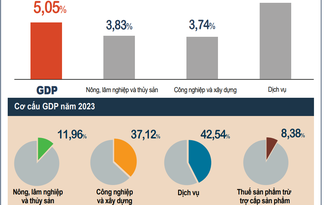 Việt Nam xuất siêu 28 tỉ USD, GDP tăng 5,05%