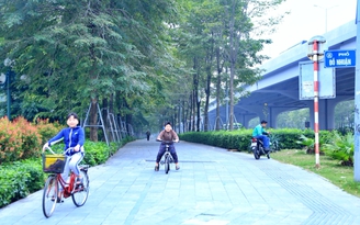 Cận cảnh 2 tuyến đường Hà Nội được đề xuất mở làn riêng cho xe đạp