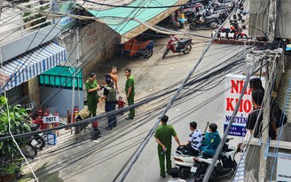 TP.HCM: Bắt người đàn ông đốt nhà rồi dọa chém người dân ở Q.10