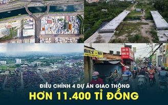 TP.HCM điều chỉnh 4 dự án giao thông với số vốn hơn 11.400 tỉ đồng