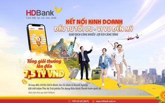 Cơ hội khám phá xứ sở cờ hoa cùng HDBank