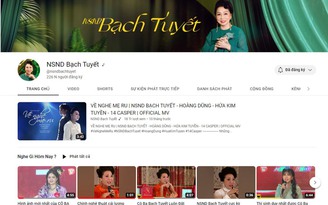 Kênh YouTube của nghệ sĩ gạo cội: Những 'nốt trầm' xao xuyến...