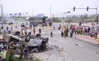 Tai nạn nghiêm trọng ở Quảng Nam: Sức khỏe 11 người bị thương ra sao?