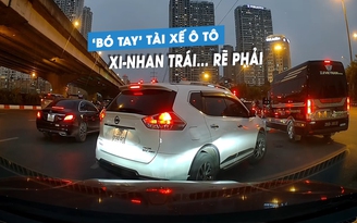 ‘Nhan trái rẽ phải’, xe Nissan X-Trail gây bức xúc vì suýt gây tai nạn trên phố
