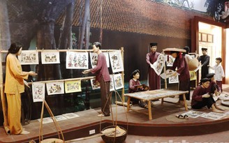 Khai trương nhà trưng bày nghề làm tranh dân gian Đông Hồ