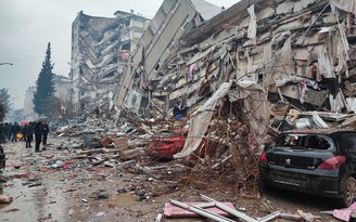 Động đất kép thảm khốc 
ở Syria, Thổ Nhĩ Kỳ