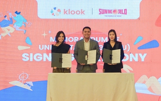 Klook hợp tác Sun World đẩy mạnh quảng bá du lịch Việt Nam