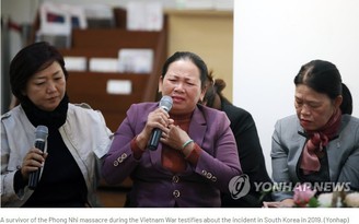 Tòa Seoul yêu cầu Hàn Quốc bồi thường nạn nhân vụ thảm sát Phong Nhị