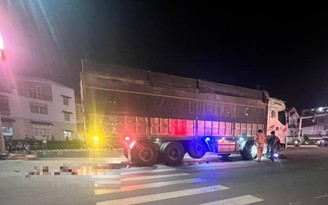 Xe tải va chạm xe máy khiến 2 trẻ nhỏ tử vong, 2 người lớn bị thương