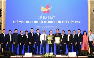 Ông Hoàng Bình Quân làm Chủ tịch danh dự Hội Doanh nhân trẻ Việt Nam